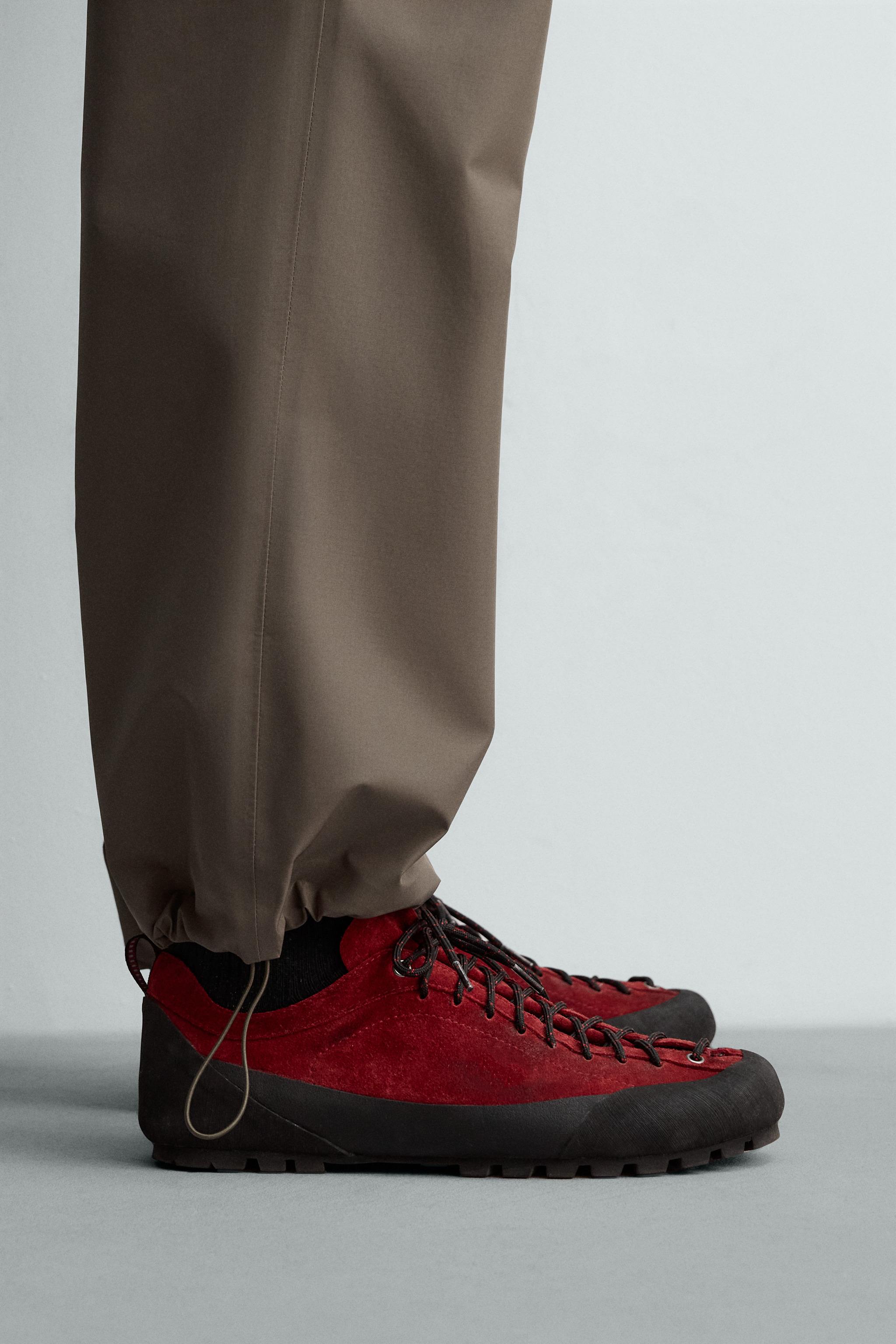 VIBRAM® SOLE LEATHER SNEAKERS AARON LEVINE X ZARA
